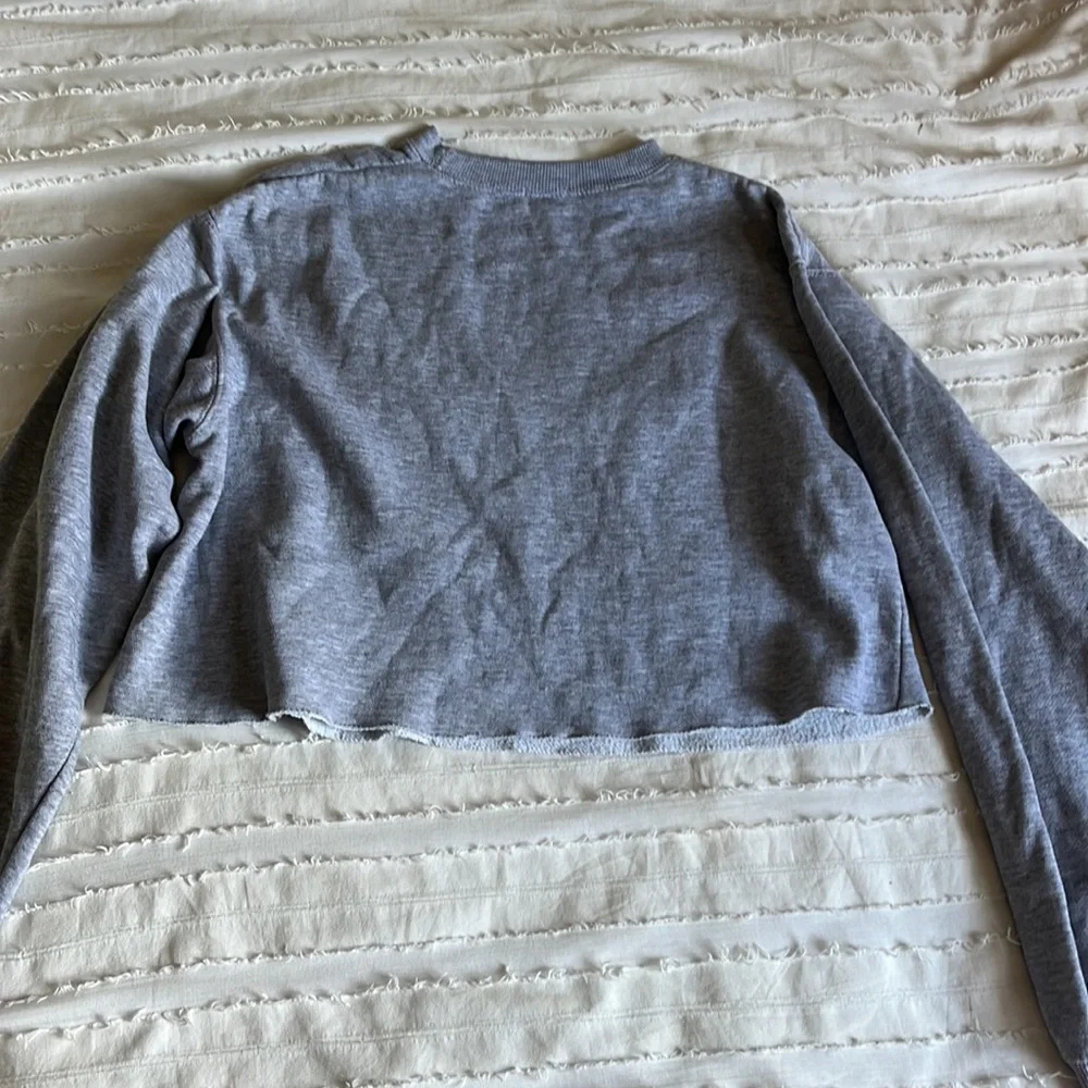 Cropped John Galt Sweatshirt - Picture 3 of 5